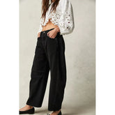 Women’s Wide-Leg Stretch Denim Jeans